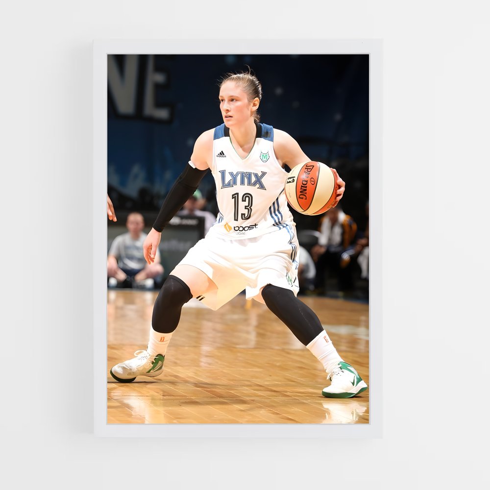 Poster Slam Dunk Queen – affiche Basketball (vue 3)